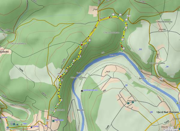 Mapa oblasti: Brdatka