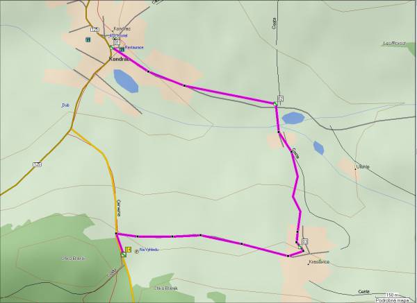Mapa oblasti: Kraj blanických rytířů