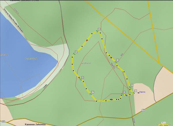 Mapa oblasti: Mrákavy