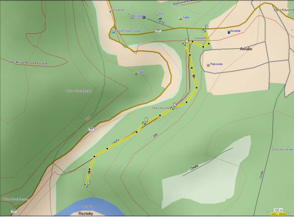 Mapa oblasti: Paraplíčko