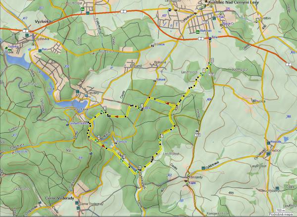 Mapa oblasti: Penčický okruh