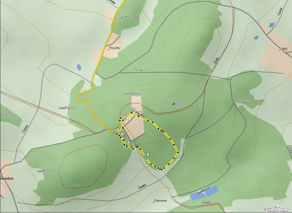 Mapa oblasti: Roudný