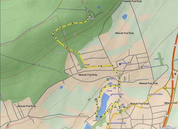 Mapa oblasti: Skalka