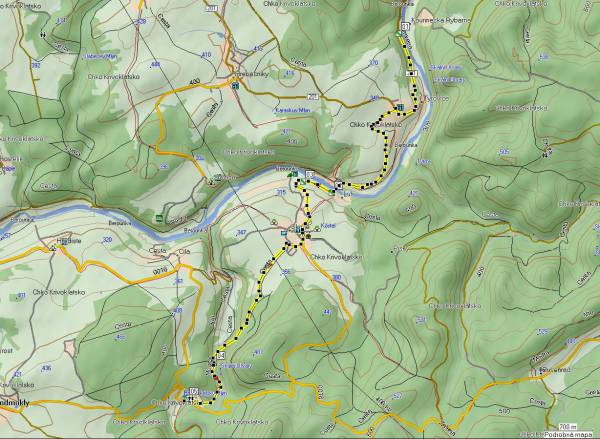 Mapa oblasti: Skryjské Kambrium