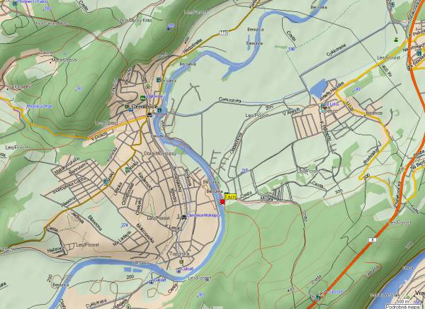 Mapa oblasti: Kazín