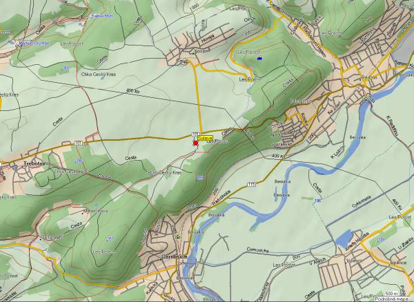 Mapa oblasti: Šulava